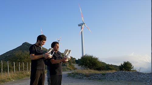 Onshore Wind Farm Video - Wind Farm BTS 7